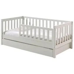 Mid.you Kinder-/Juniorbett , Weiß , Holz , Kiefer , 140x70 cm , Baby & Kindermöbel, Kinder- & Jugendzimmer, Kinderbetten, Kinder- & Jugendbetten