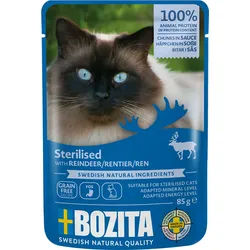 Bozita Sterilised Häppchen in Sauce Rentier 12x85 g
