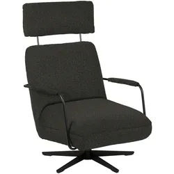 Koinor Sessel , Schwarz , Textil , 71x103x91 cm , Fußauswahl, Lederauswahl, Stoffauswahl, Sitzfläche 360° drehbar , Wohnzimmer, Sessel, Sonstige Sessel