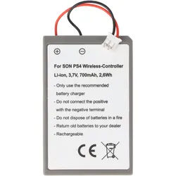 Akku passend für den Playstation PS4 Controller, 3,7 Volt mit 700mAh