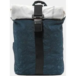 Airpaq Rolltop Weiße Rolle -Airbag mit 15" Laptopfach Blau