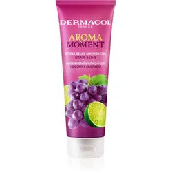 Dermacol Aroma Moment Grape & Lime Duschgel gegen Stress 250 ml