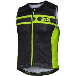 IXS RS-20 Protektorenweste, schwarz-gelb, Größe XS für Männer