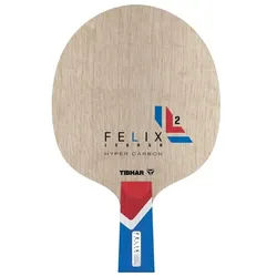 Tibhar Holz Felix Lebrun Hyper Carbon Inner - Griffform konkav