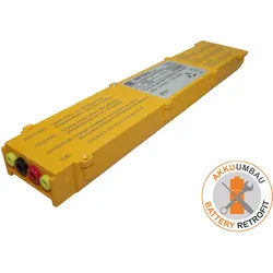 NC Akkuumbau passend für Primedic Metrax Defibrillator ECO1, DM1, 3, M240