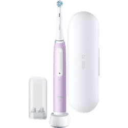 ORAL-B iO 4 mit Reiseetui Elektrische Zahnbürste Lavender, Reinigungstechnologie: Mikrovibrationen