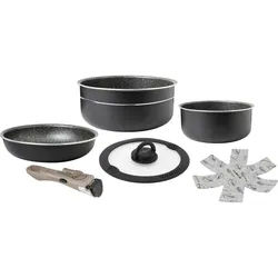 Brunner Pirate Spacemaster - Camping Topfset Ø22?cm, 7-teilig