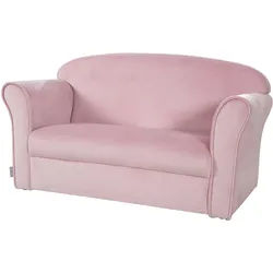 roba® Kindersofa Lil Sofa, mit Armlehne rosa