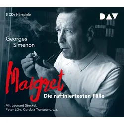 Der Audio Verlag Hörspiel-CD Maigret - Die raffiniertesten Fälle, 5 Audio-CD