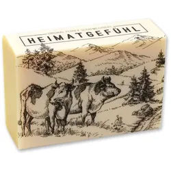 Florex - Schafmilchseife eckig 'Heimatgefühl', Zirbe 150 g