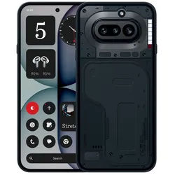 NOTHING Phone (4a) 128GB+8GB Smartphone (17.22 cm/6.78 Zoll, 128 GB Speicherplatz, 50 Megapixel MP Kamera, 6.78" AMOLED-Display, leuchtende Gylph-Bar) schwarz