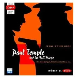 Der Audio Verlag Hörspiel-CD Paul Temple und der Fall Margo, 1 MP3-CD