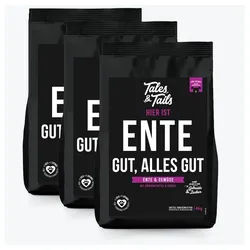 Tales & Tails Softtrockenfutter Ente gut, alles gut, Trockenfutter für: Hunde