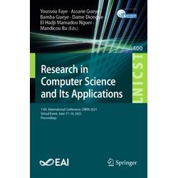 Research In Computer Science And Its Applications Kartoniert (TB)
