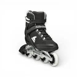 Rollerblade Inline Skates Macroblade 80 (Rollen: 80mm/82A, Kugellager: SG5) schwarz/grau Herren