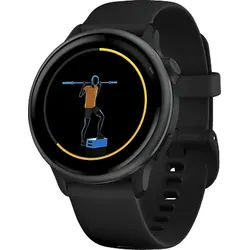 GARMIN vivoactive 6 Smartwatch Silikon, 20 mm, Schwarz