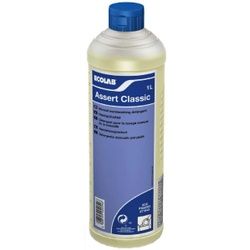 ECOLAB Assert Classic Spülmittel, Zum Spülen und Reinigen von Geschirr für strahlenden Glanz, 1000 ml - Flasche