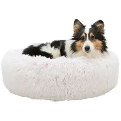 TRIXIE Tierbett Trixie Bett Harvey - rund Farbe / Durchmesser: weiß-schwarz / 70 cm schwarz|weiß 70 cm