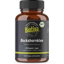 Biotiva Bockshornklee Kapseln Bio 420 g