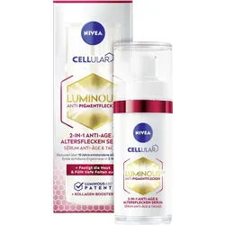 NIVEA Cellular Luminous630 Anti Pigmentpflegen & Anti Alterspflecken Anti-Aging Gesichtsserum 30 ml Damen