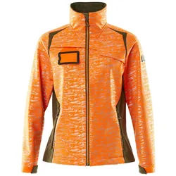 Damen Softshell Jacke "ACCELERATE SAFE" - 4XL - orange/moosgrün