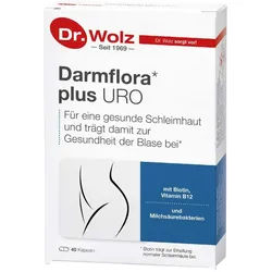Dr. Wolz Darmflora* plus Uro, 40 Kapseln