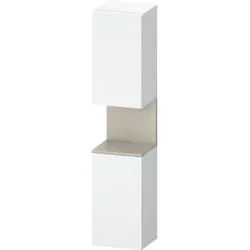 Duravit Hochschrank Qatego 40x36x1760cm, 2 T, An re, Tau matt/we ma