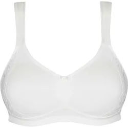Minimizer-BH SUSA "Minimizer ohne Bügel Nizza", Damen, Gr. 80, Cup G, natur, Obermaterial: 75% Baumwolle, 20% Polyamid, 5% Elasthan, unifarben, elastisch, BHs Minimizer-BH, reduziert die Büste optisch um eine Cup-Größe, ohne Bügel