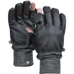 VALLERRET Fotohandschuhe Hatchet Leder schwarz L