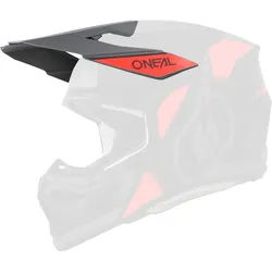 Oneal 3SRS Vision Helmschirm, schwarz-grau-rot für Männer