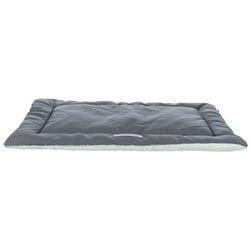 TRIXIE Tierdecke Liegematte Farello weiß-grau/grau für Hunde grau 50 cm x 60 cm