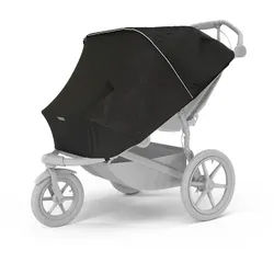 Thule Mückennetz , Schwarz , Textil , 10x25.1x26.1 cm , Baby on Tour, Kinderwagen, Kinderwagenzubehör, Sonstiges Kinderwagenzubehör