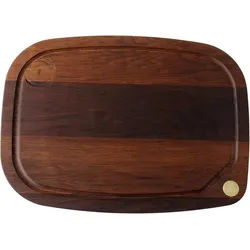 BERARD FRANCE 1892 Schneidebrett Nero, Massivholz braun 24 cm x 33 cm x 1,9 cm