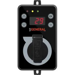 Digitales Thermostat, Wasserspritzschutz, mit 3 m Fühlerkabel zum Heizen oder Kühlen bis 3600W | GH600