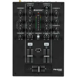 Omnitronic PM-202F 2-Kanal-DJ-Mixer mit Filter