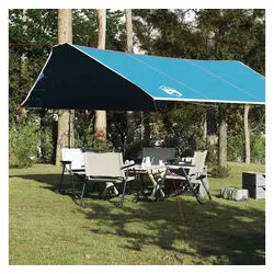 vidaXL Tarp-Zelt, Tarp Blau 420x440 cm Wasserdicht