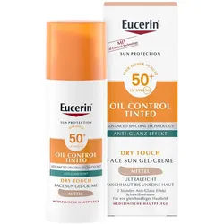 Eucerin Sun Oil Control tinted Creme LSF 50 ml