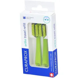Curaprox CS 5460 Travel Set Ortho refill grün