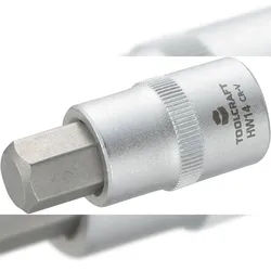 TOOLCRAFT 816161 Innen-Sechskant Steckschlüssel-Bit-Einsatz 14 mm 1/2" (12.5 mm)