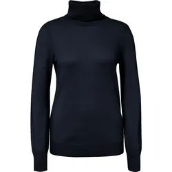 Le pull col roulé 100% cachemire Peter Hahn Cashmere bleu