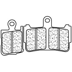 CL BRAKES Bremsbeläge CL BRAKES Straßensintermetall - 1216A3+