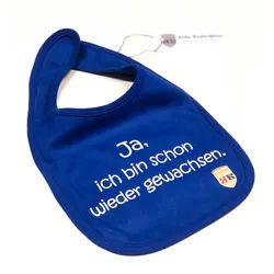 YO sport Lätzchen Baby Kids Kollektion Ja ich bin, lustiger Spruch blau