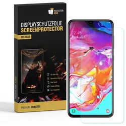 2x Displayschutzfolie für Samsung Galaxy A70 Displayfolie Schutzfolie HD KLAR