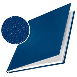 10 Buchbindemappe ImpressBind A4, Hardcover, 140 Blatt blau | 14 mm, Karton