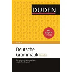 Deutsche Grammatik kompakt - Die Grundregeln auf einen Blick - verständlich dargestellt