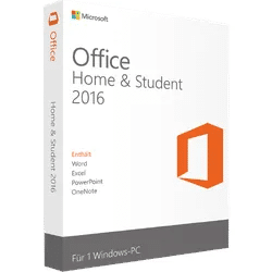 Microsoft Office 2016 Home & Student | Windows - Sofort-Download