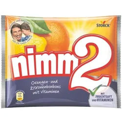 Nimm2 Bonbons »nimm 2« ca. 21 Stück (145 Gramm) orange