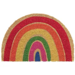 Relaxdays FUßMATTE , Textil, Kunststoff , 60x40 cm , Teppiche und Böden, Schmutzfangmatten, Fußmatten