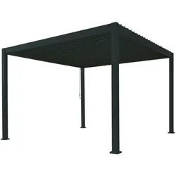 Gardenson Pergola , Metall , 300x250x300 cm , Europäischer Sicherheitsstandard , Sonnenschutz, Pavillons