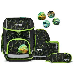 ergobag cubo LUMI Editon 5-teiliges Schulrucksack-Set 2025 CyBär Race